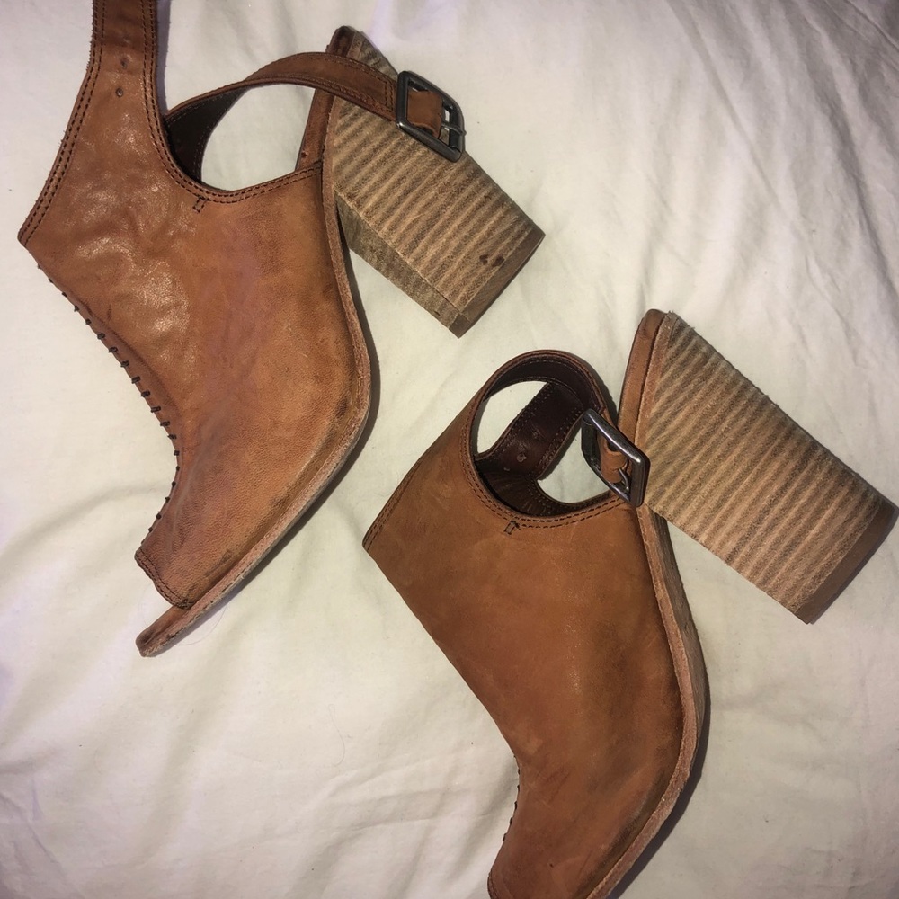 Leather Booties - image 1